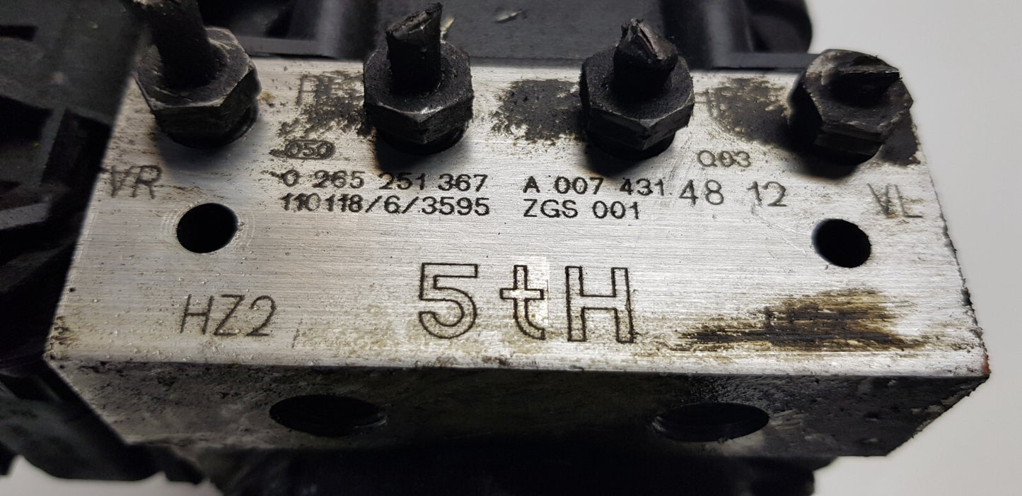 Mercedes Sprinter ABS Hydraulikblock Pumpe Steuergerät A 0074314812 0265951521