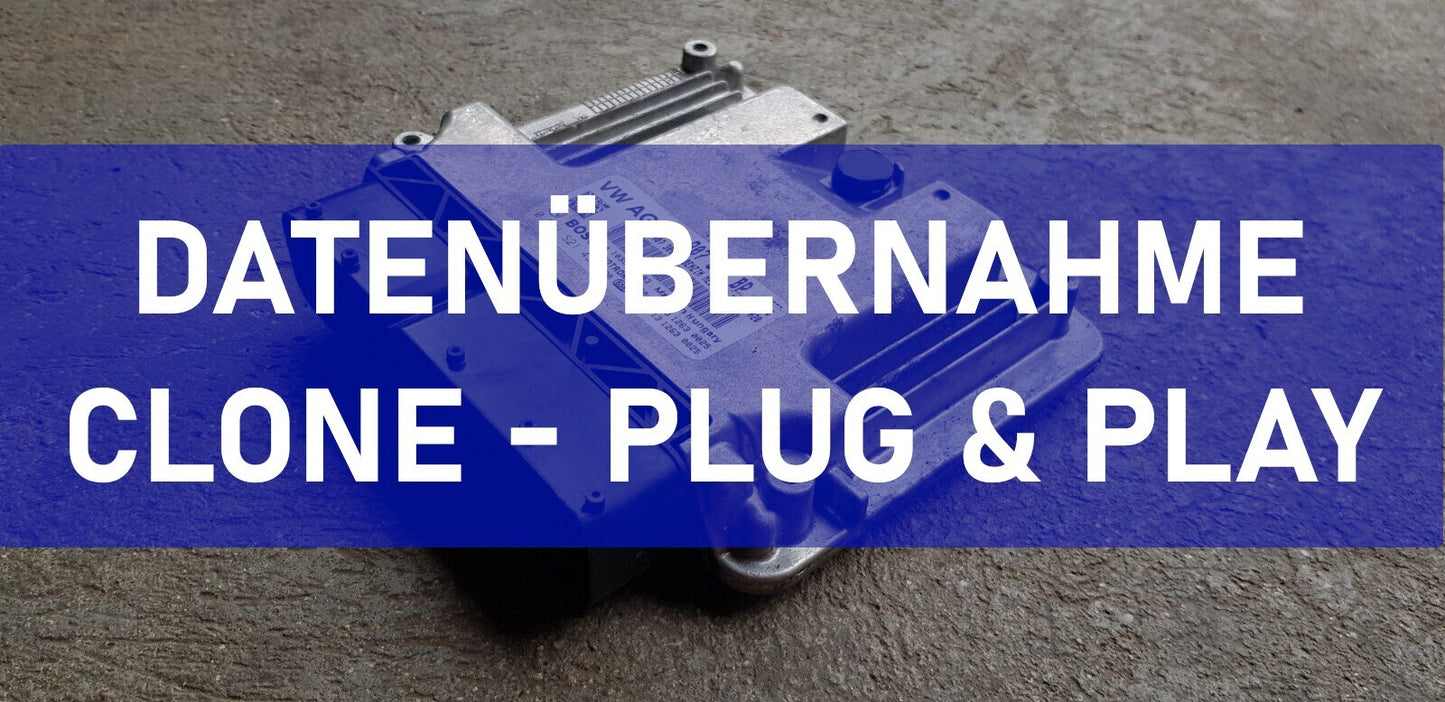 VW Audi Motorsteuergerät Steuergerät 04C907309BP 0261S21435 PLUG&PLAY