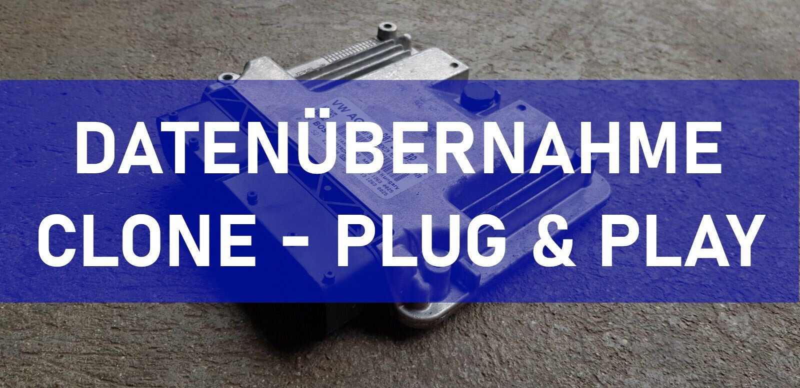 VW Audi Motorsteuergerät Steuergerät 04C907309BP 0261S21435 PLUG&PLAY