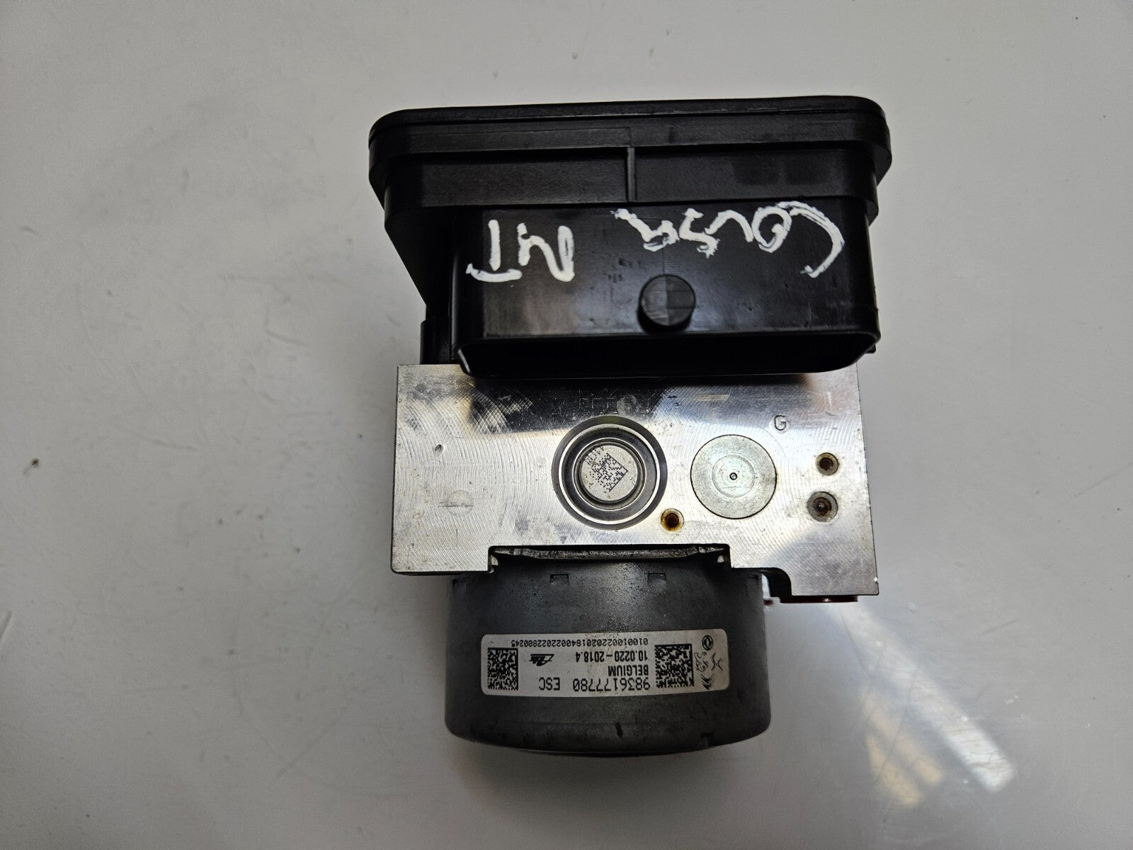 Opel Corsa Schaltg. ABS Hydraulikblock Steuergerät 9836177780 10.0916-3983.3 ♻️