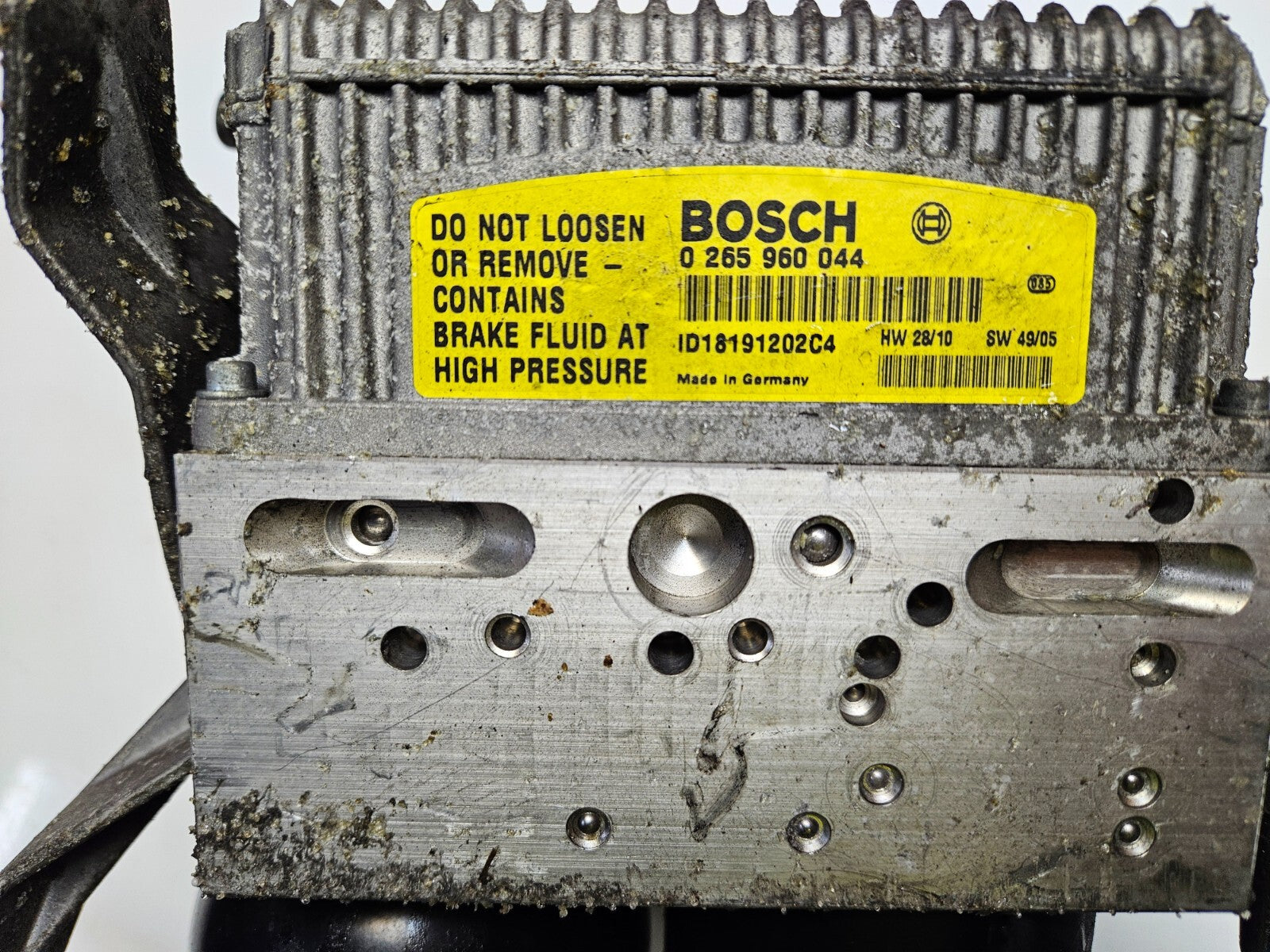 Mercedes E CLS SL SBC ABS Pumpe Steuergerät A 0084319812 0265960044 ♻️