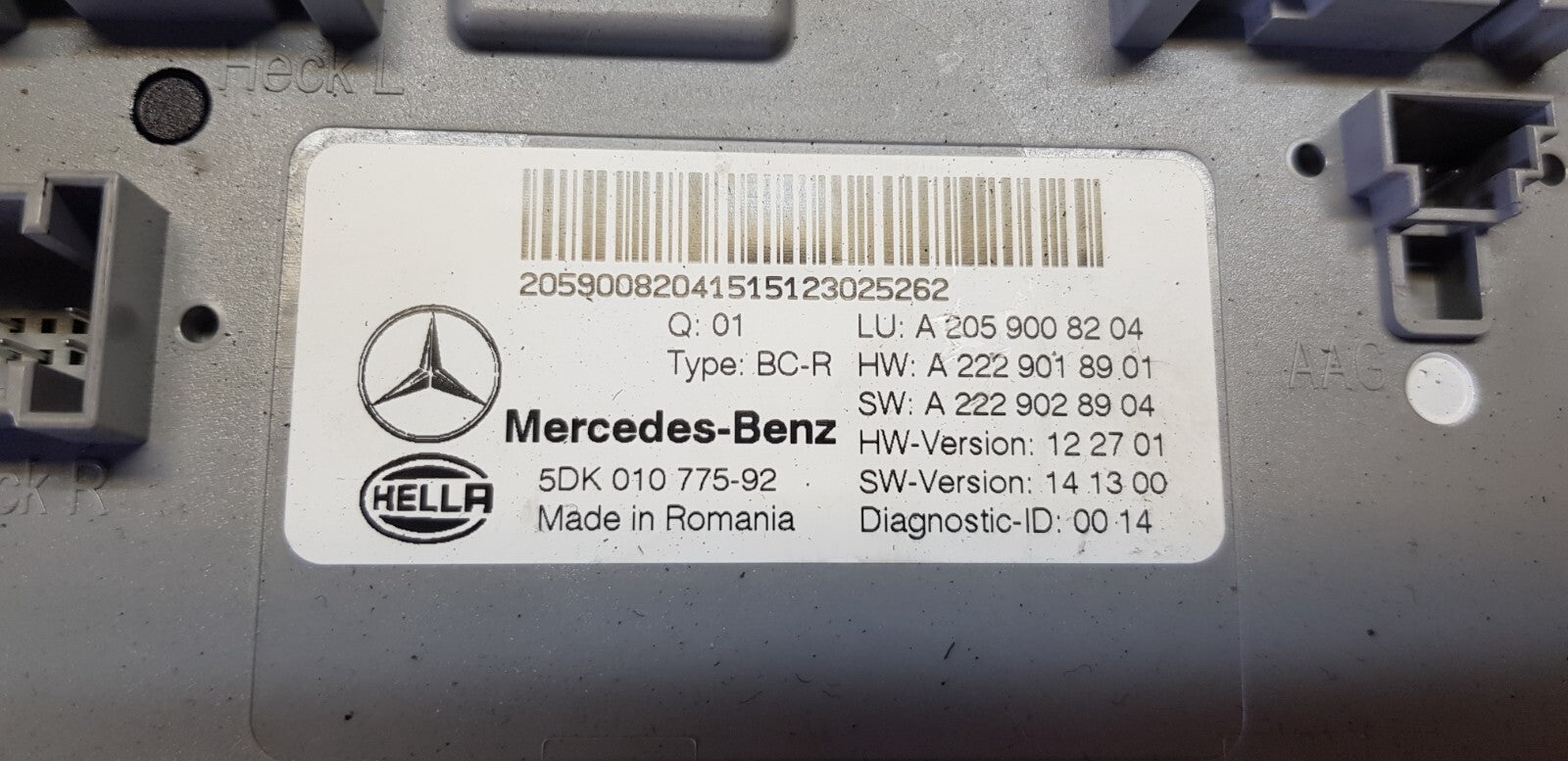 Mercedes SAM Steuergerät A 2059008204 A 2229018901
