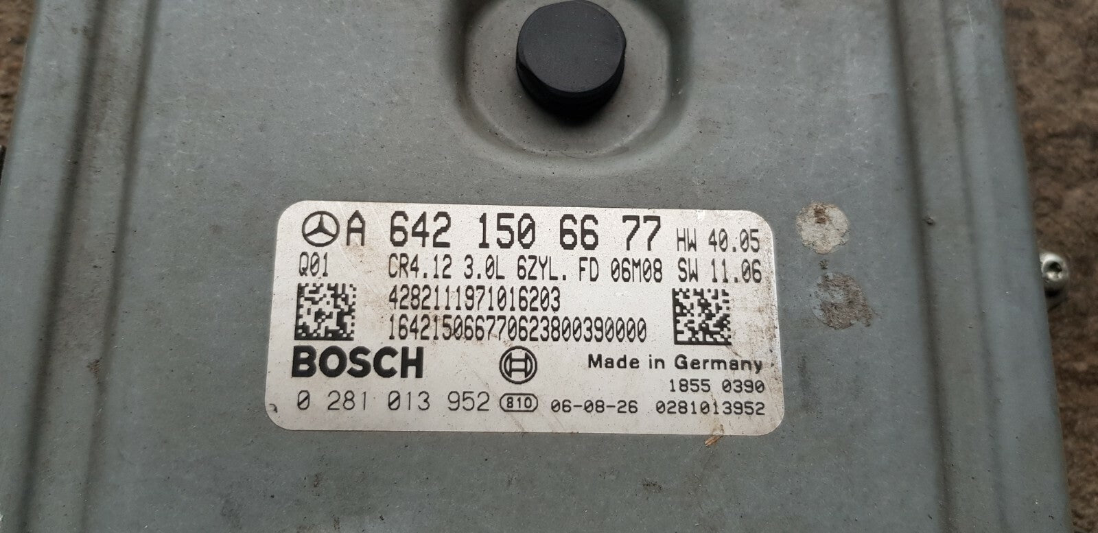 Mercedes W251 Motorsteuergerät Steuergerät A 6421506677 0281013952 zurückgesetzt