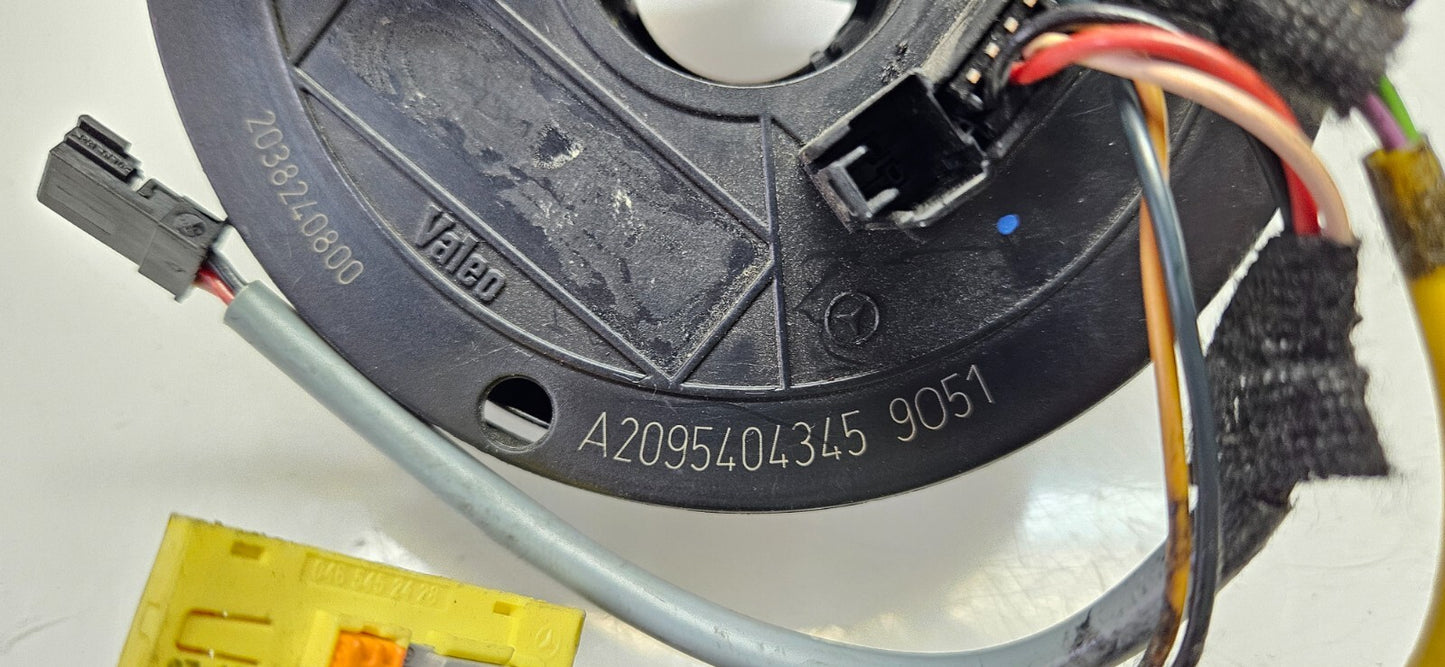 Mercedes A B C CLK Schleifring Lenkwinkelsensor A 2095404345 A 2094640418 ♻️