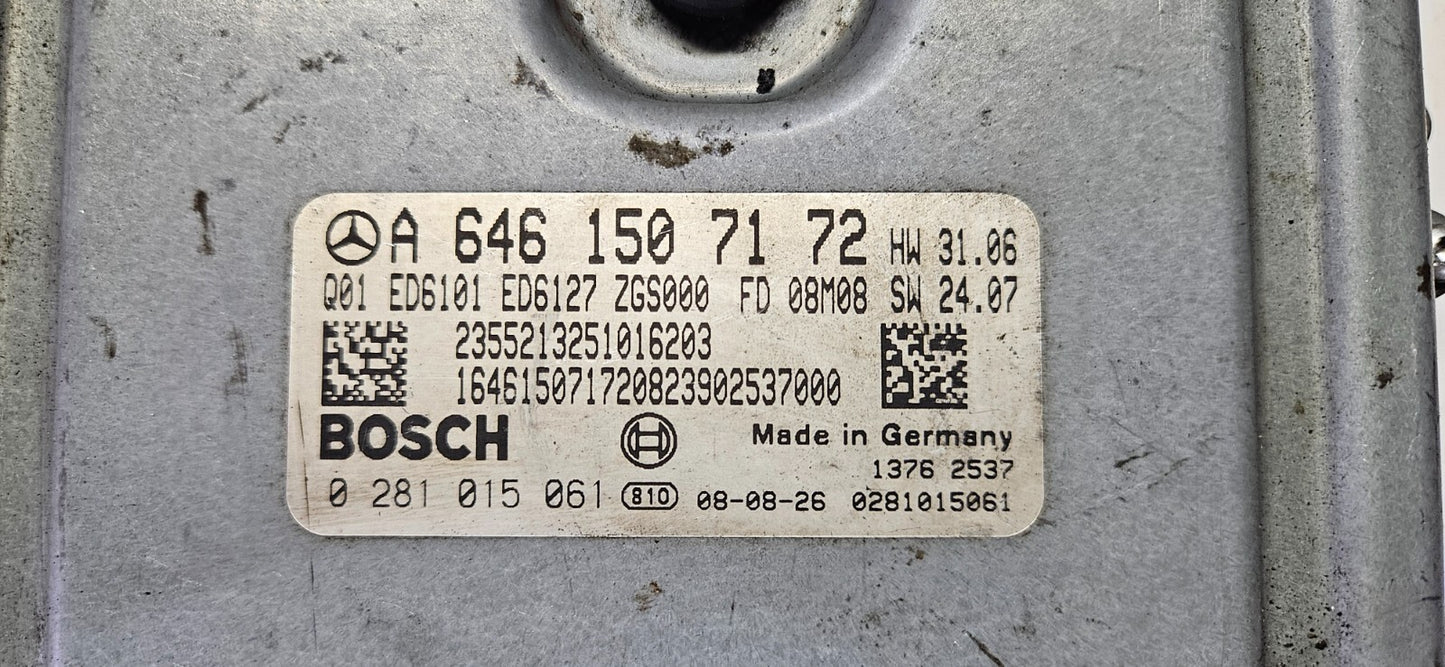 Mercedes Motorsteuergerät Steuergerät A 6461507172 0281015061