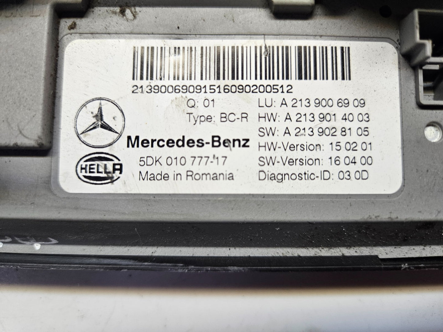 Mercedes SAM Steuergerät A 2139006909 A 2139014003 ♻️
