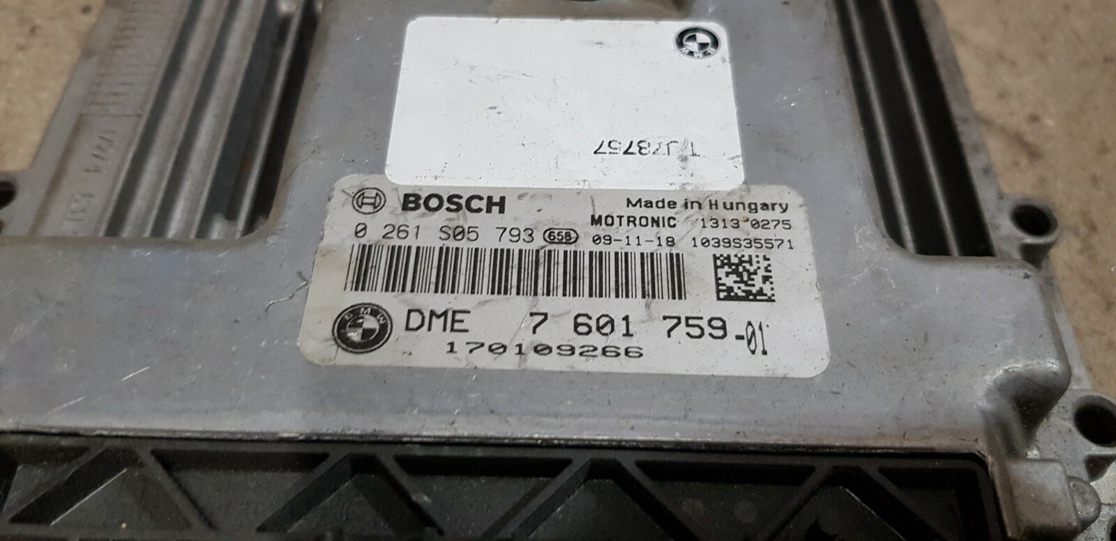 Mini Motorsteuergerät Steuergerät DME 7601759 -01 0261S05793