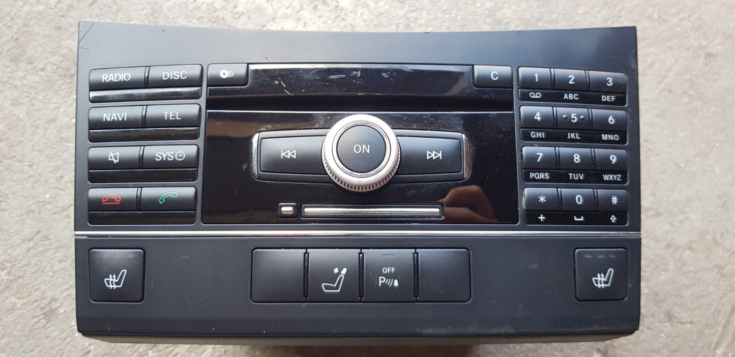 Mercedes W212 Comand High Headunit ECE Navigationsystem A 2129008404 mit Code