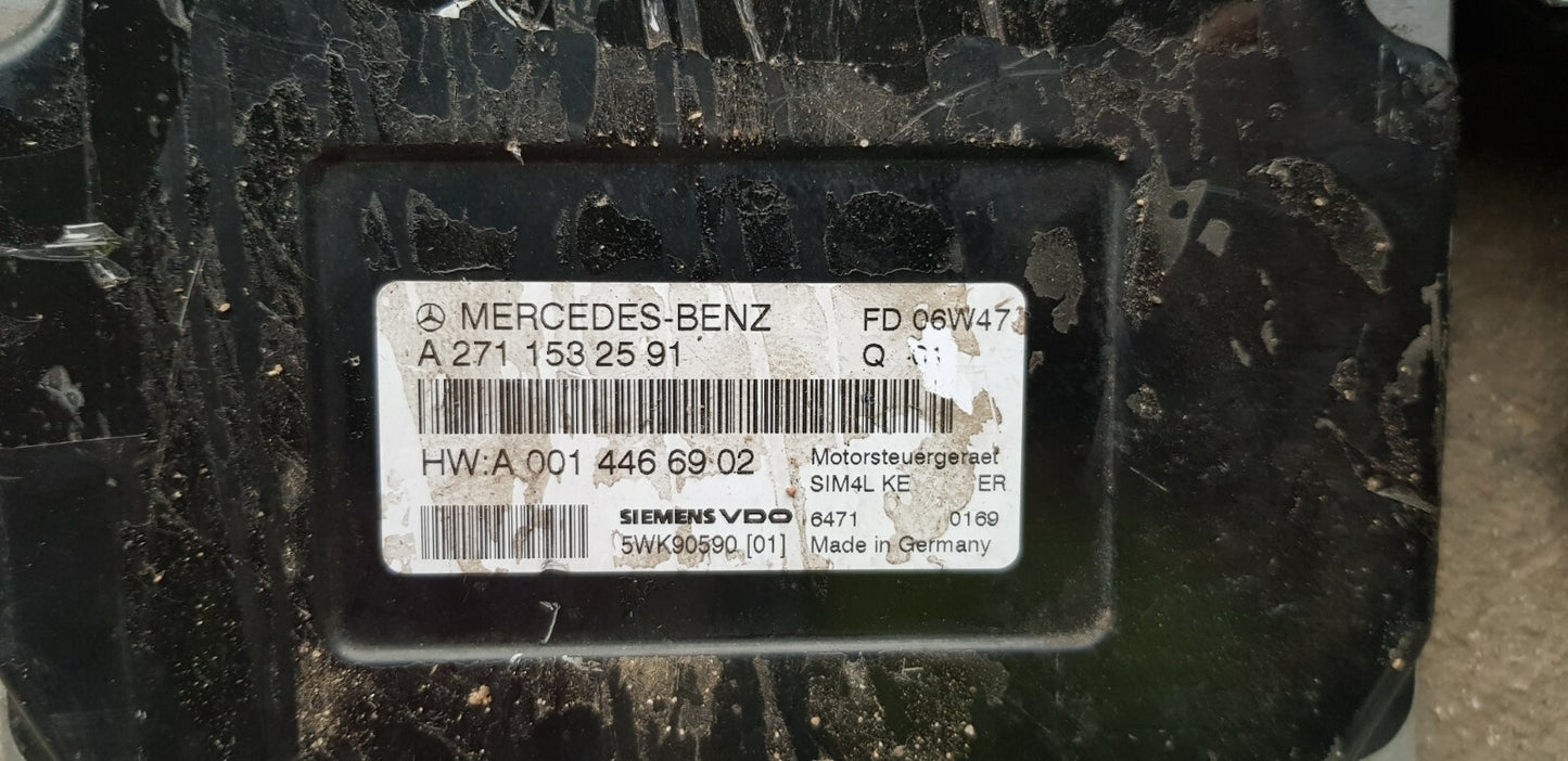 Mercedes Motorsteuergerät mit Wegfahrsperre A 2711532591 5WK90590