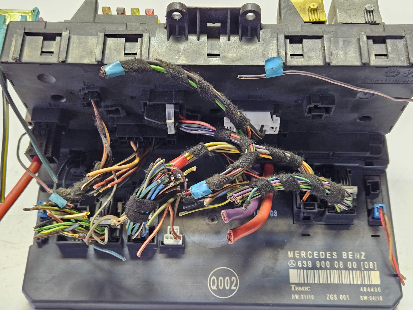 Mercedes W639 Sicherungskasten Steuergerät 6399000800 A 6395450801 ♻️