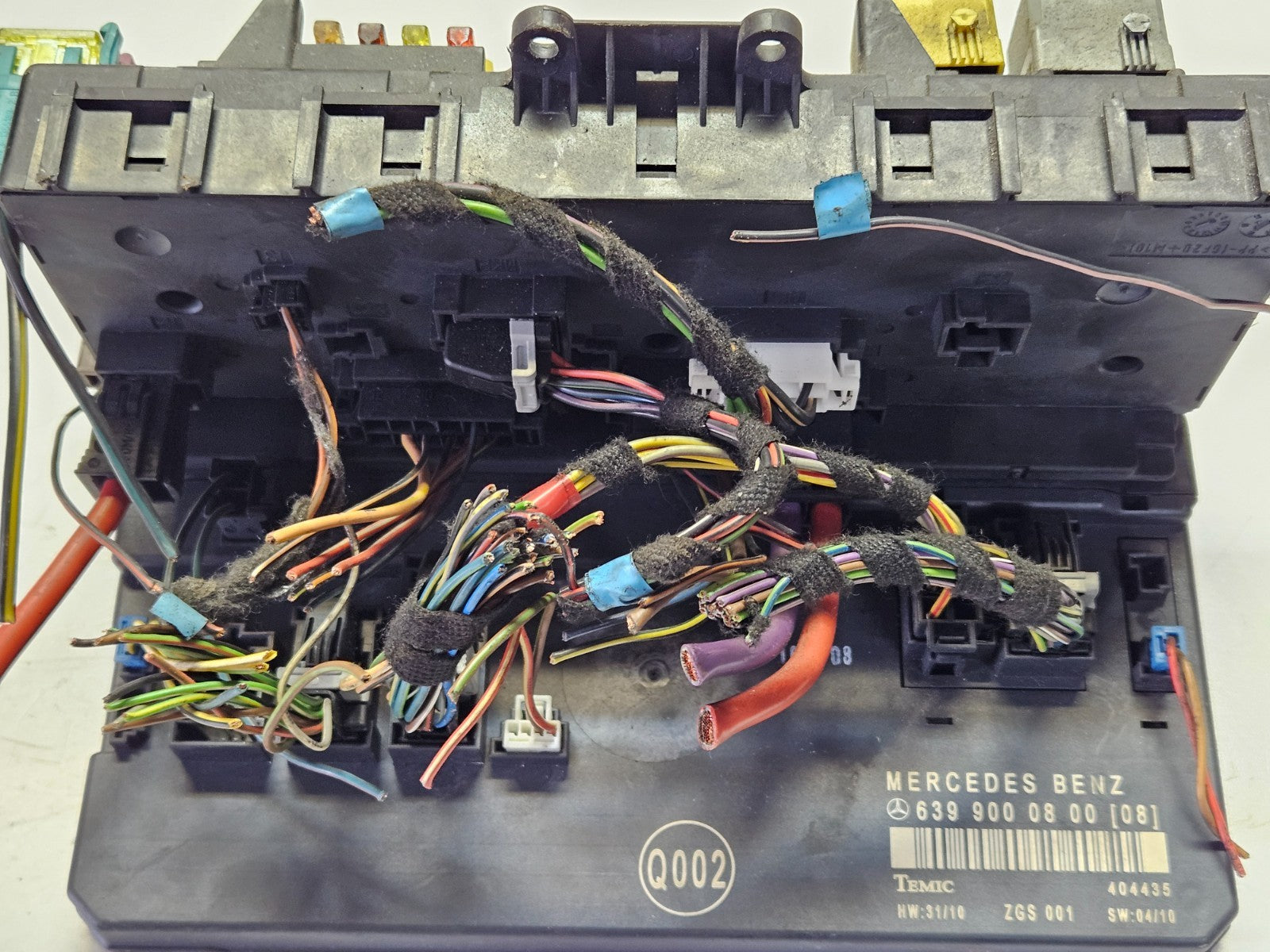 Mercedes W639 Sicherungskasten Steuergerät 6399000800 A 6395450801 ♻️