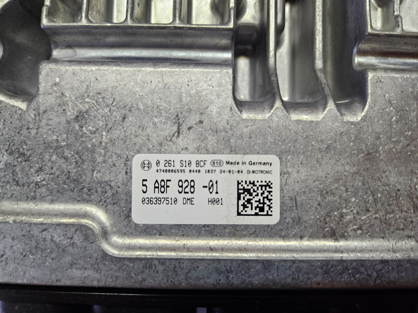 BMW Motorsteuergerät Steuergerät DME 5A8F928 -01 0261S108CF ♻️