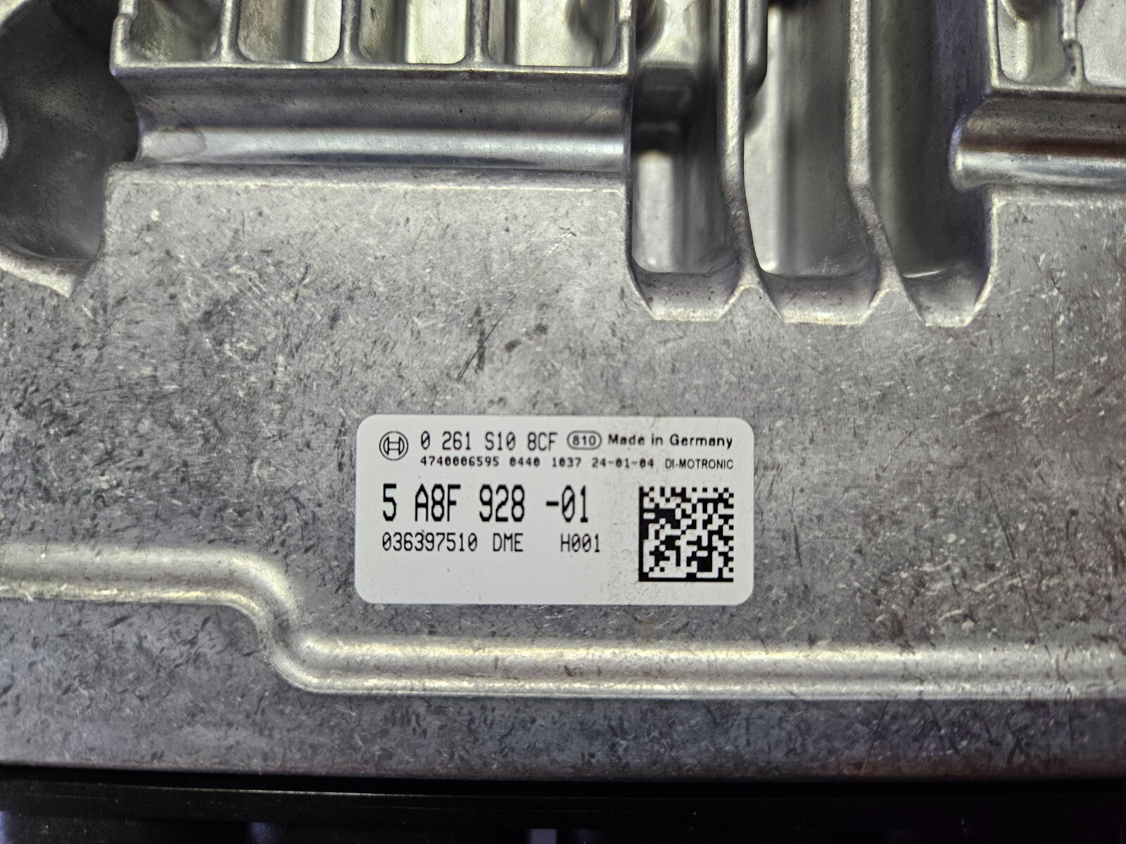 BMW Motorsteuergerät Steuergerät DME 5A8F928 -01 0261S108CF ♻️