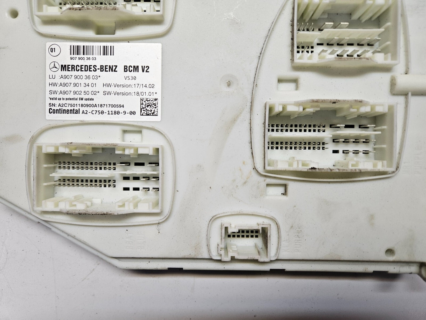 Mercedes Sprinter BCM V2 Steuergerät A 9079003603 A 9079013401 ♻️