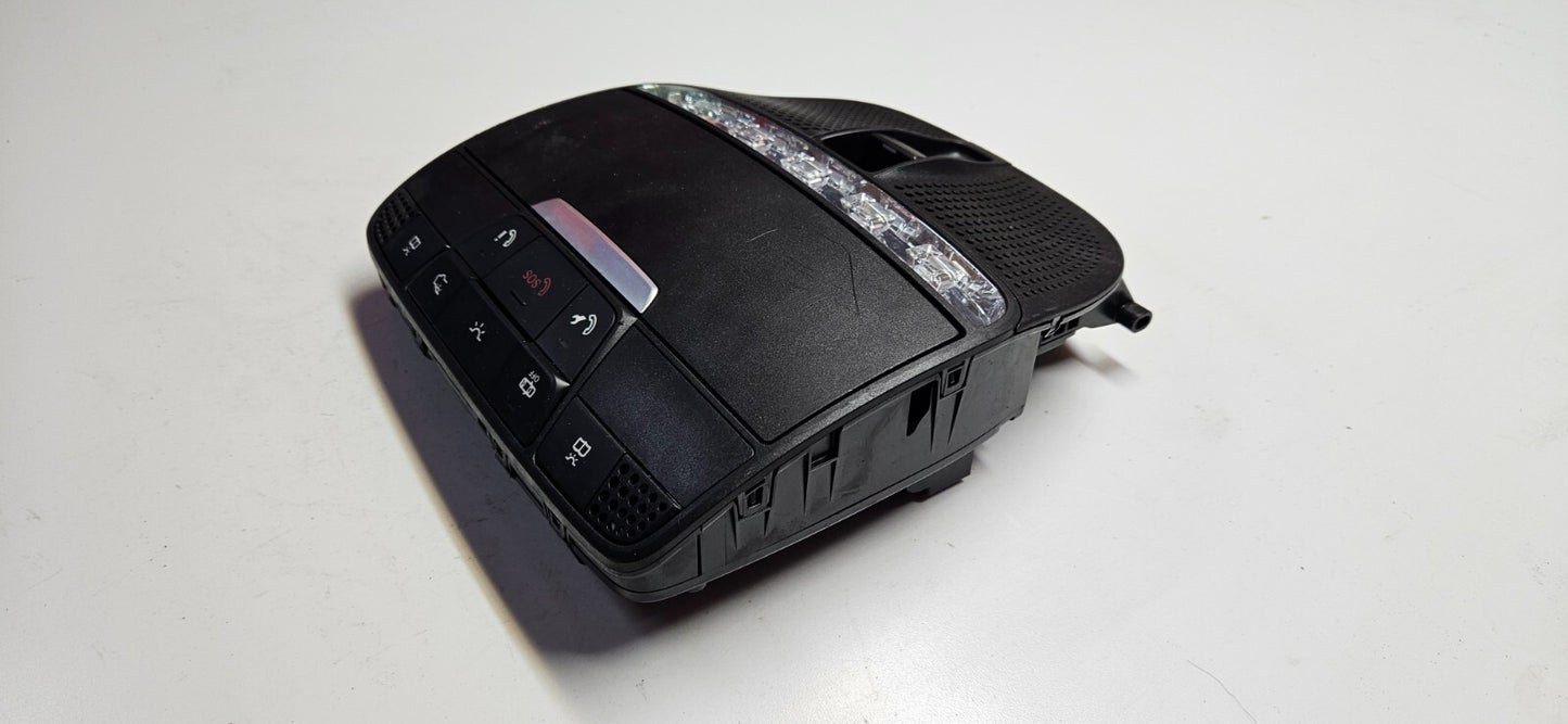 Mercedes W213 Dachbedieneinheit Innenraumbeleuchtung A 0009005810 A 0009019203