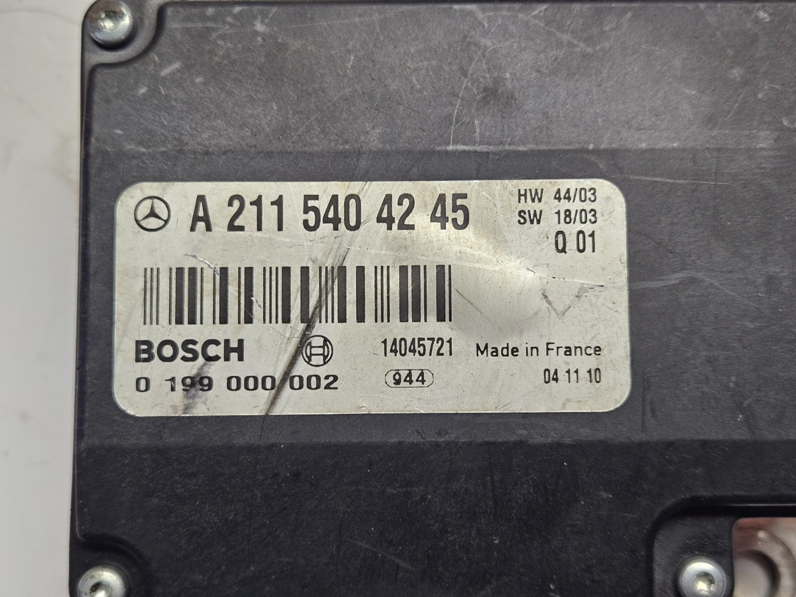 Mercedes E CLS Batteriesteuergerät Steuergerät A 2115404245 0199000002 ♻️