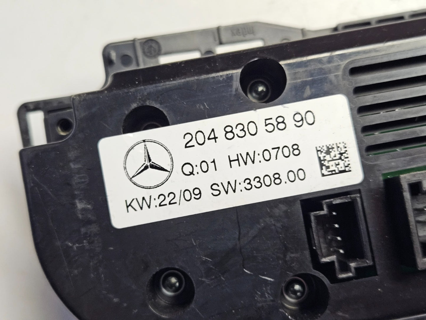 Mercedes C-Klasse W204 Klima Klimabedienteil Heizung 2048305890 ♻️