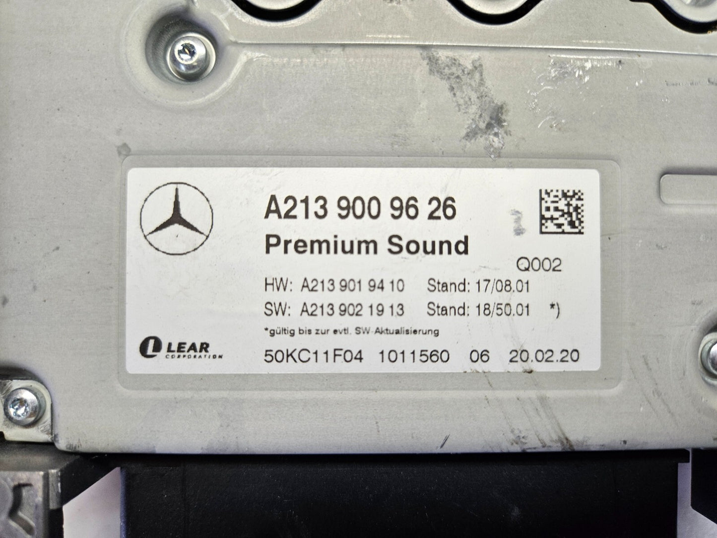 Mercedes Premium Sound Burmester Verstärker A 2139009626 A 2139019410♻️
