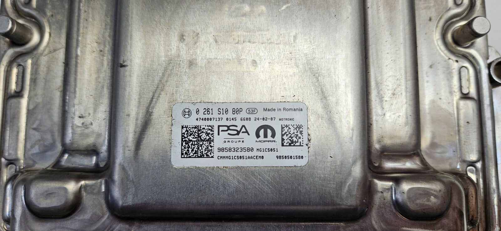 Opel Motorsteuergerät Steuergerät 0261S1080P 9858323580