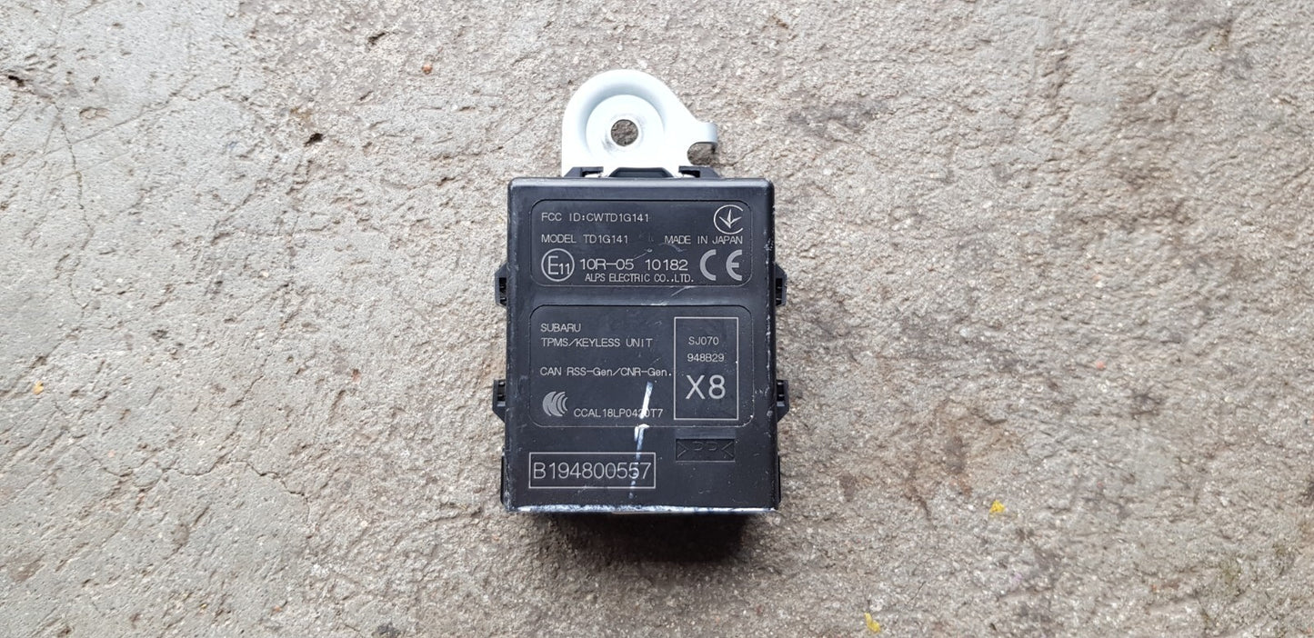 Subaru Forester Keyless Steuergerät CWTD1G141