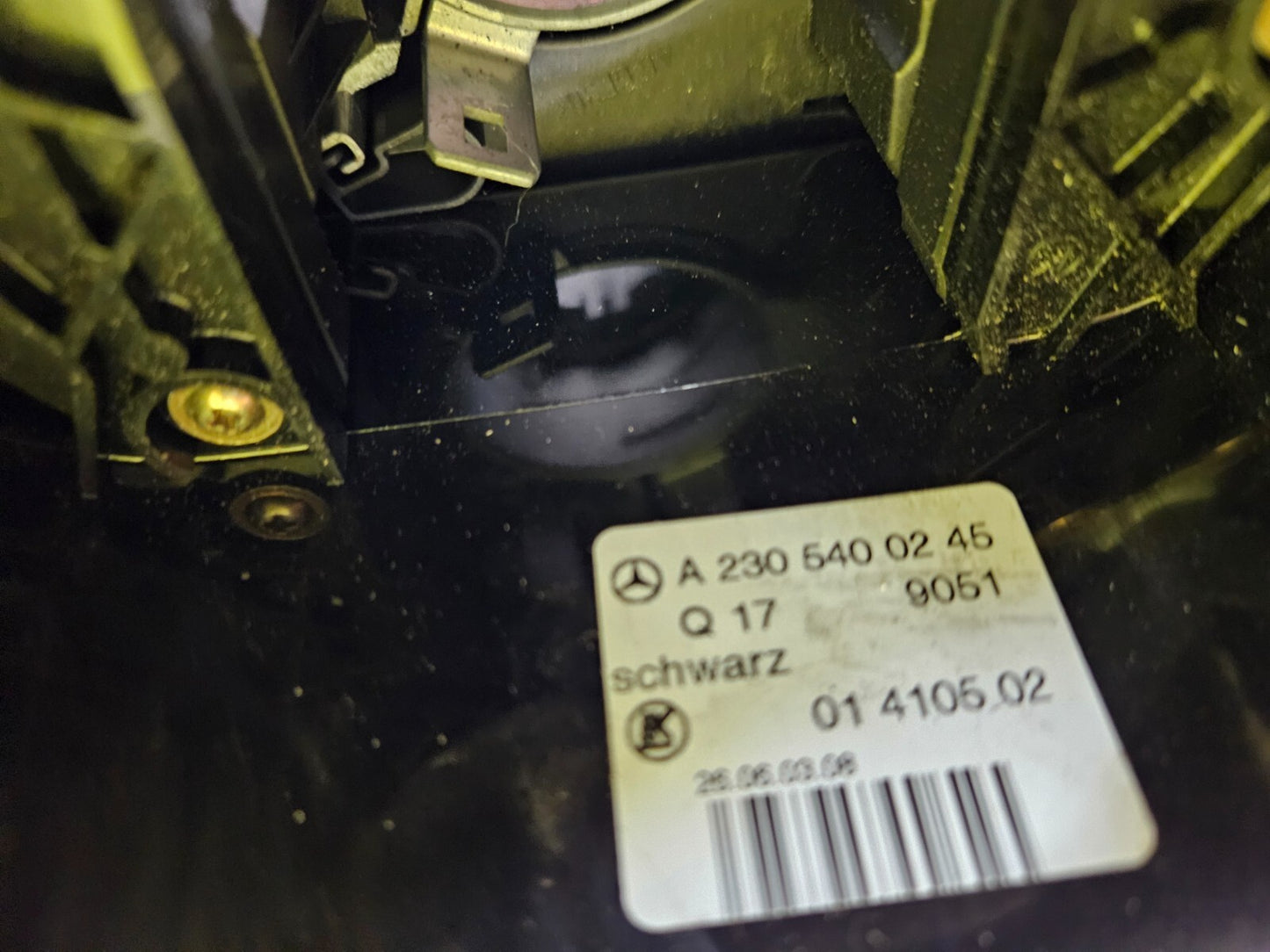 Mercedes SL R230 Kombischalter Schleifring A 2305400245 A 0004640418 ♻️