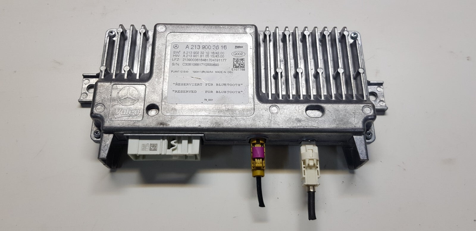Mercedes Bluetooth Rückfahrkamera Steuergerät A 2139003616 A 2139018105