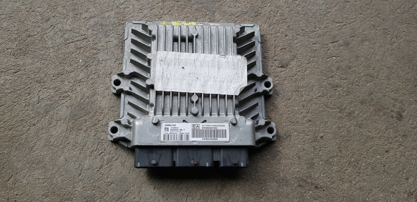 Peugeot Citroen Motorsteuergerät Steuergerät 9662907080 9655534080