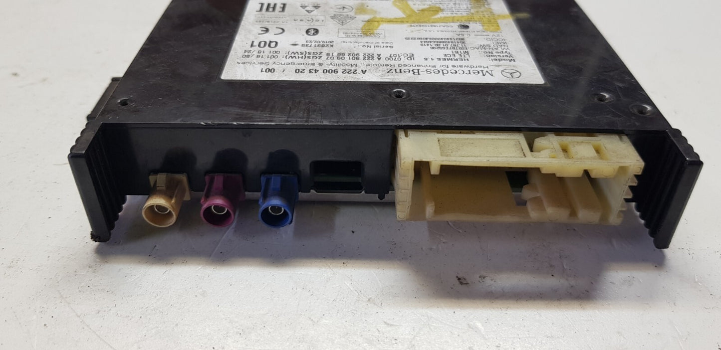 Mercedes C E Bluetooth Telematik Steuergerät A 2229004320 A 2229010907