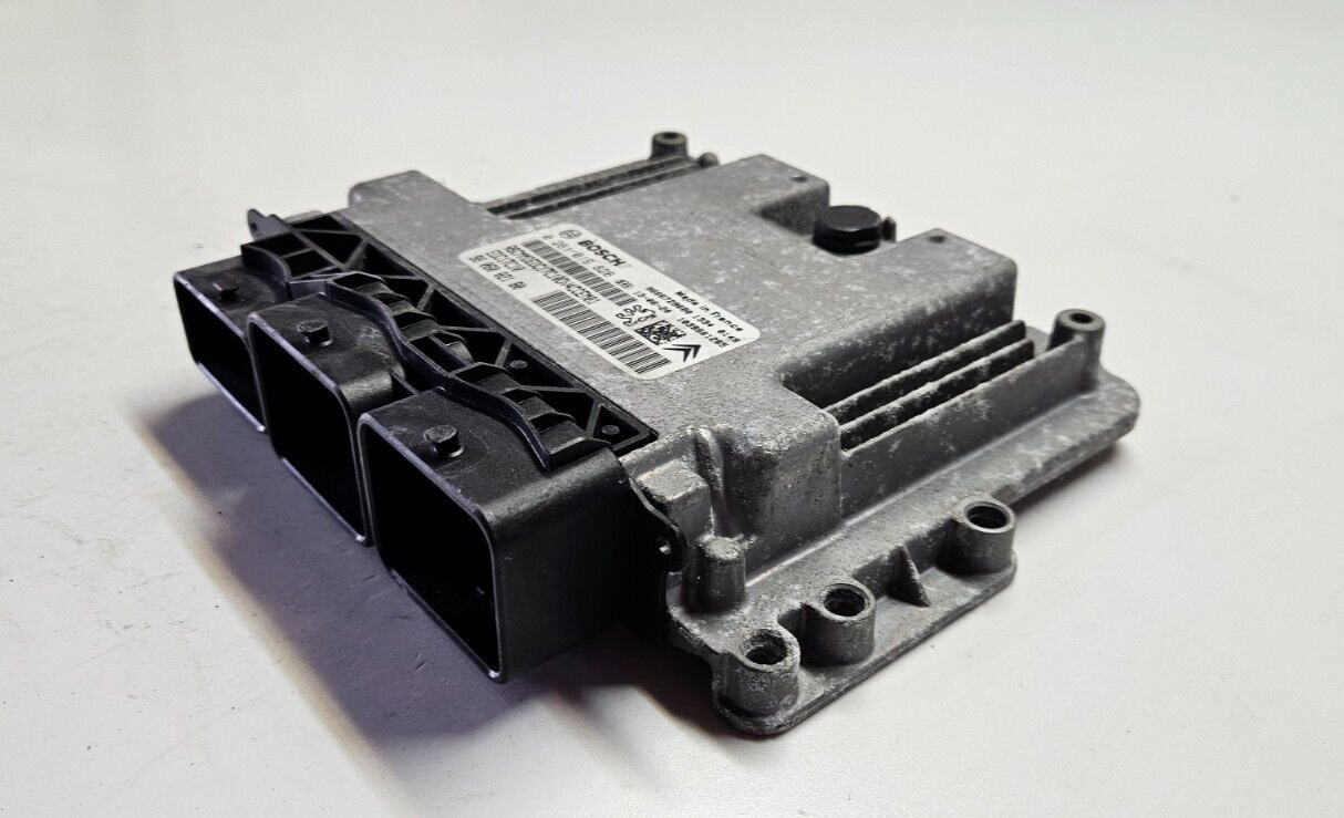 Peugeot Citroen Motorsteuergerät Steuergerät 0281019828 9806002180 PLUG & PLAY