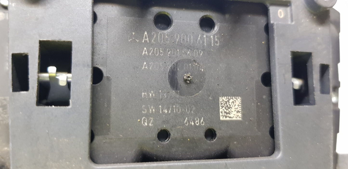 Mercedes W205 Drehschalter Touchpad A 2059006115 A 2059059608 A 2059056709