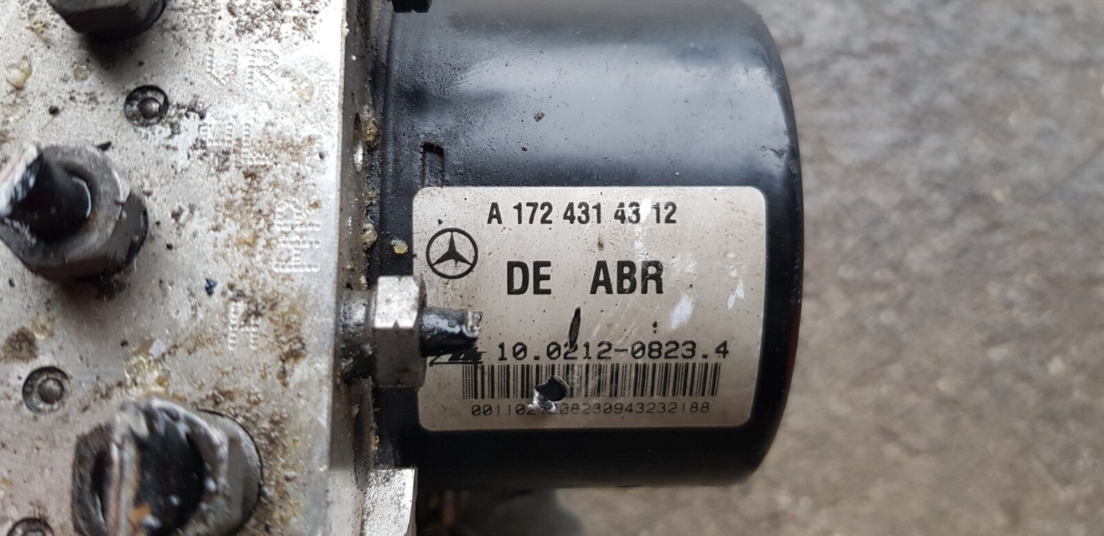 Mercedes W204 ABS Hydraulikblock Pumpe Steuergerät A 1729014100 A 1724314312