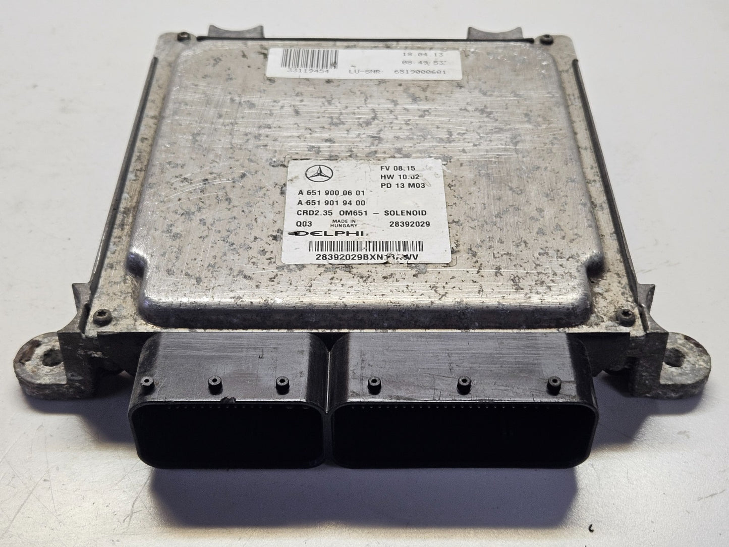 Mercedes Sprinter Motorsteuergerät A 6519000601 A 6519019400 ♻️ ZURÜCKGESETZT