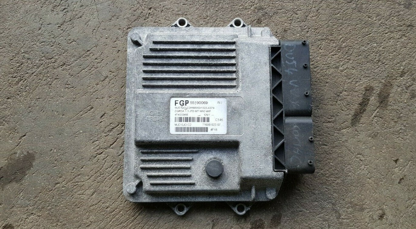 Opel Corsa Motorsteuergerät Steuergerät 55190069 WJ MJD 6JO.C2