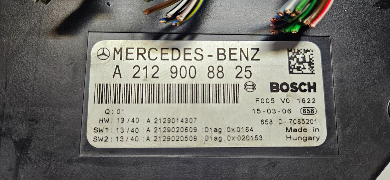 Mercedes W204 SAM Steuergerät Sicherungskasten A 2129008825 A 2129014307