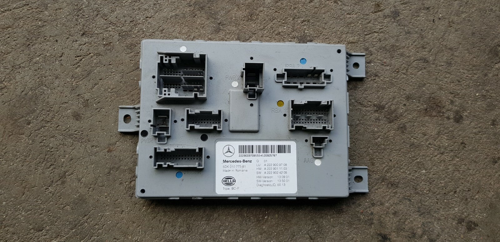 Mercedes W205 SAM Steuergerät A 2229009708