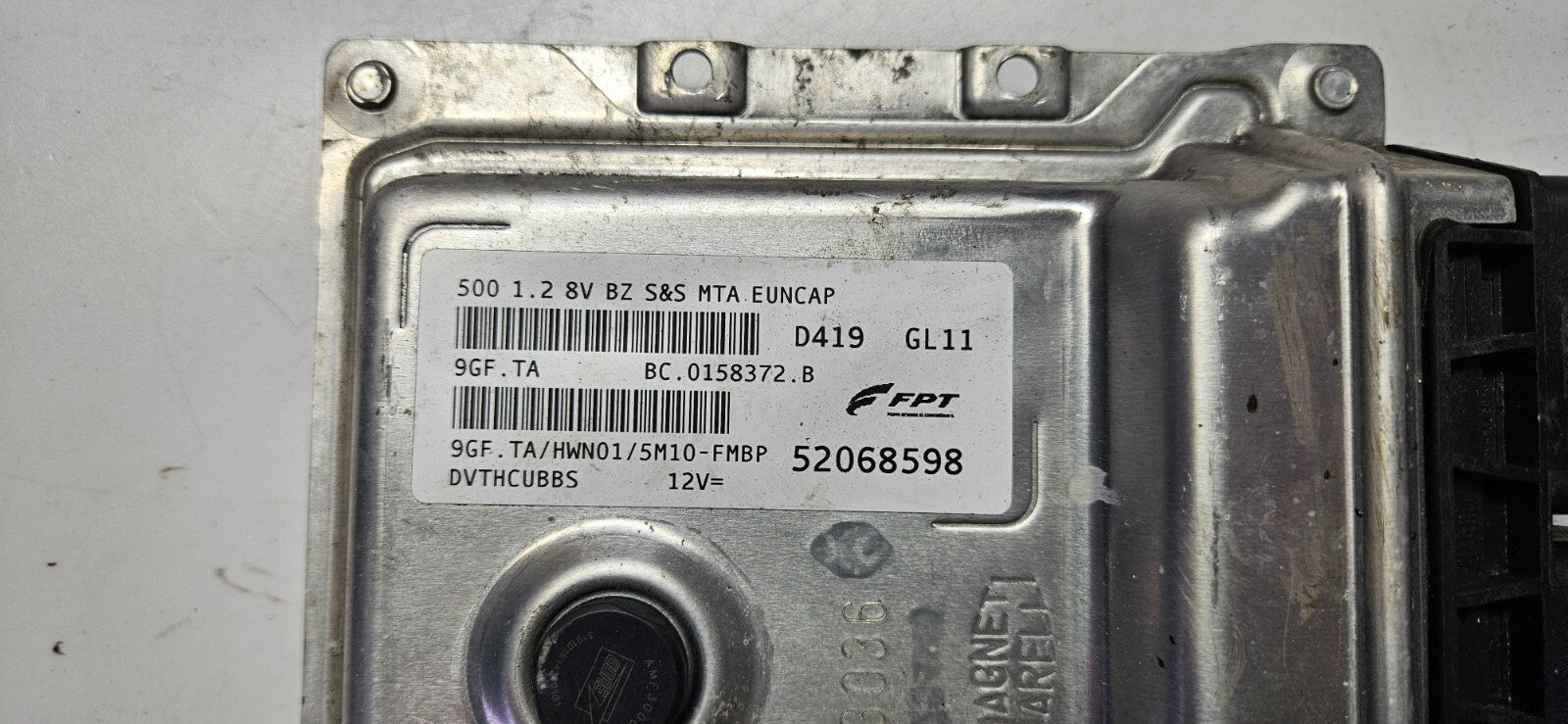 Fiat Motorsteuergerät Steuergerät 52068598 9GF.TA HWN01