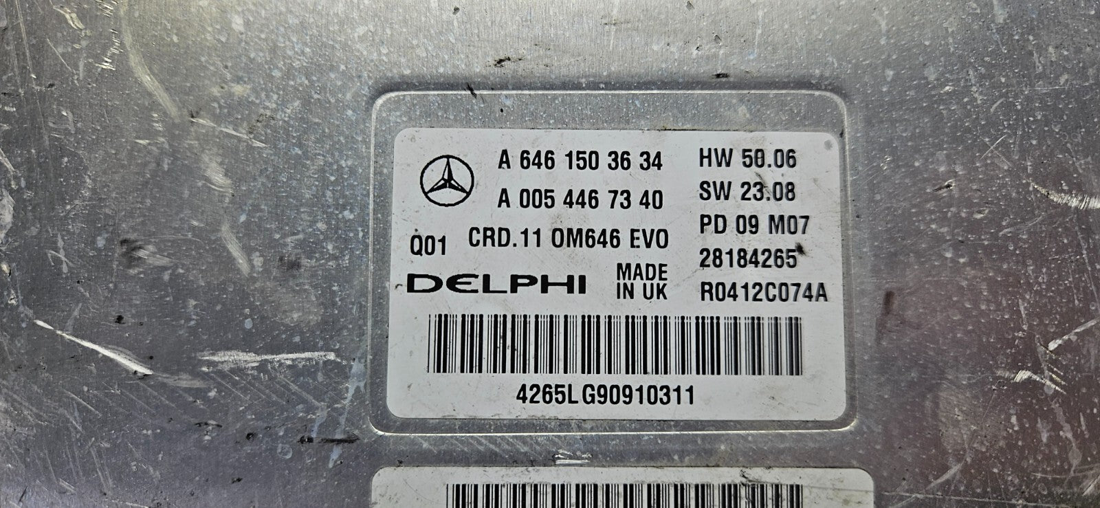 Mercedes C CLK E Motorsteuergerät Steuergerät A 6461503634 A 0054467340