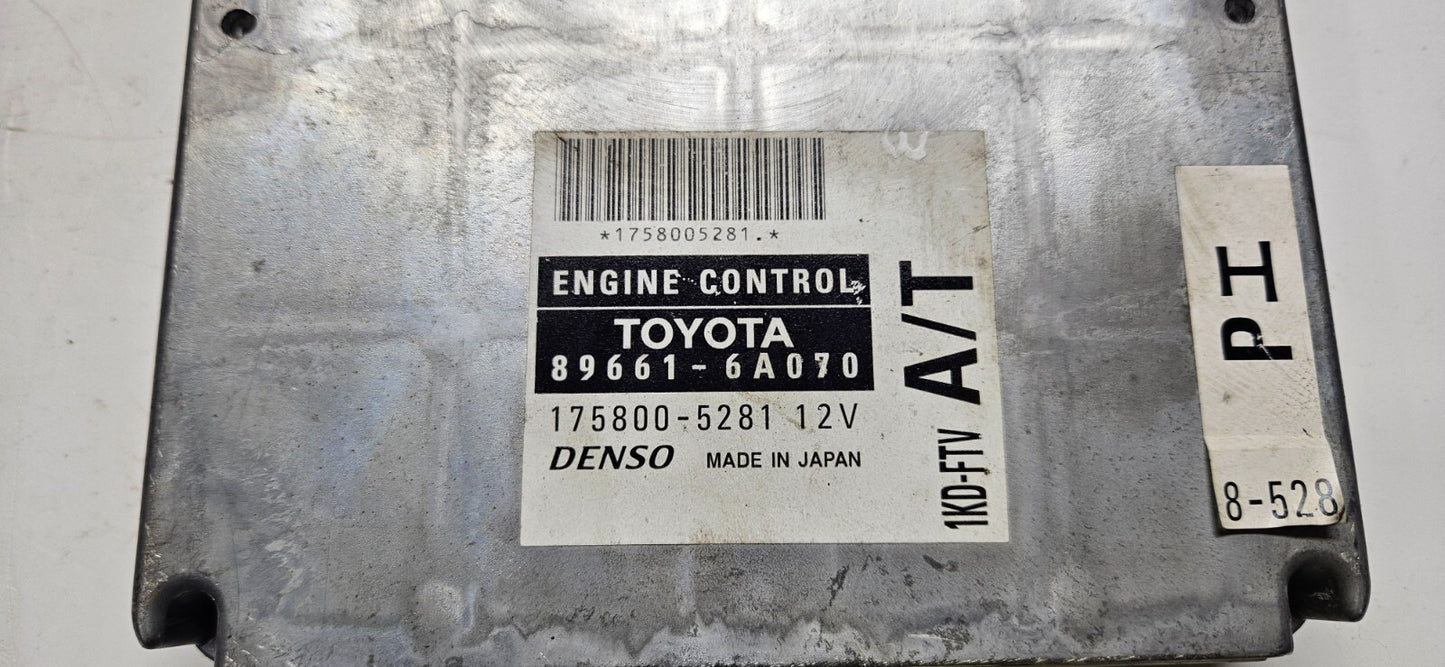 Toyota Land Cruiser Motorsteuergerät Steuergerät 89661-6A070 175800-5281