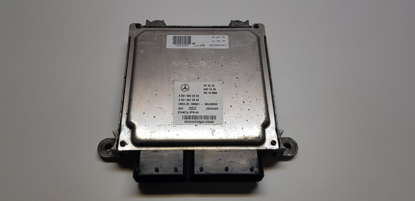 Mercedes Sprinter Motorsteuergerät Steuergerät A 6519003203 A 6519012902 ♻️