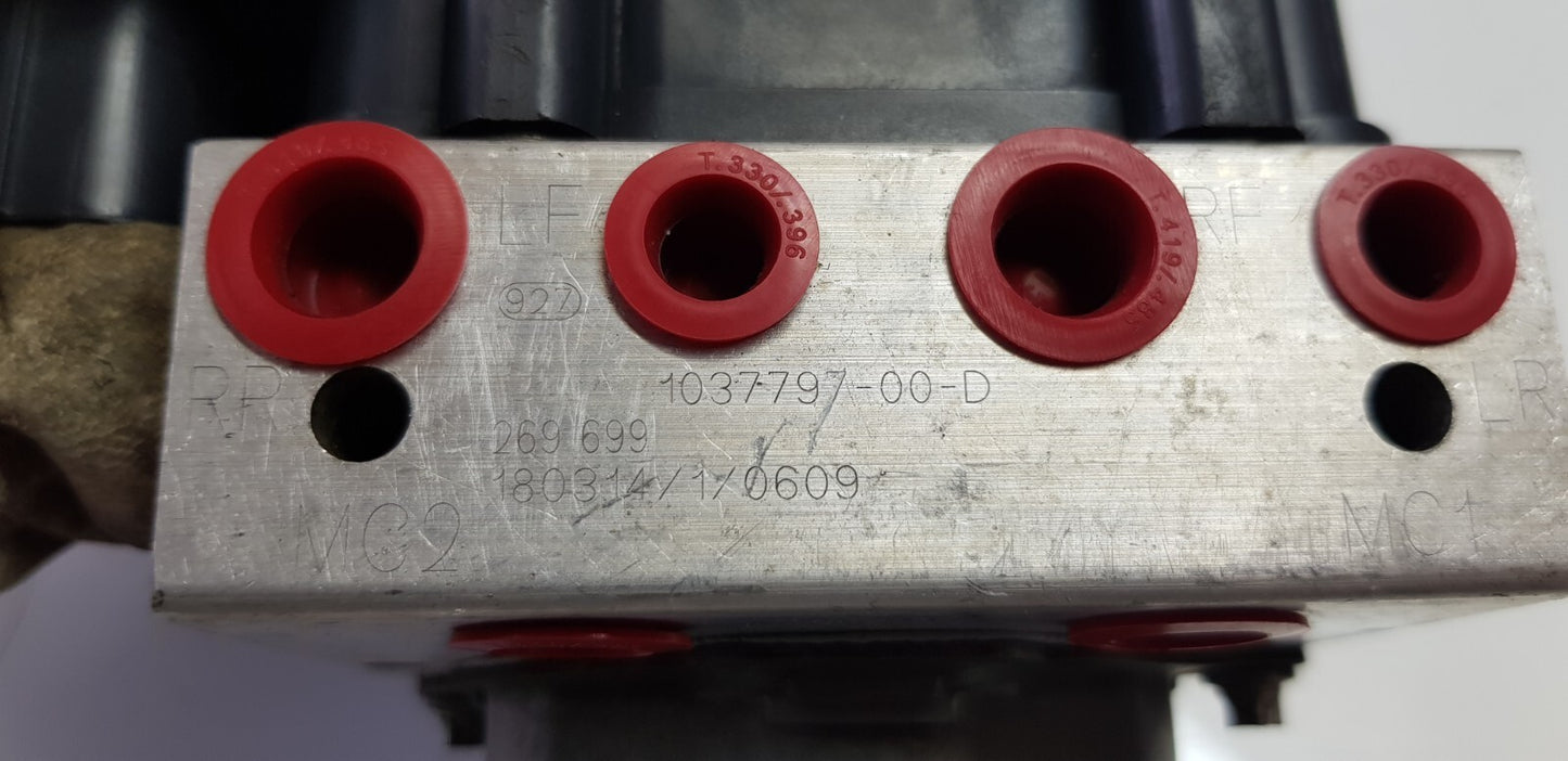 Tesla ABS Hydraulikblock Pumpe Steuergerät 1037797-00-D 0265956391