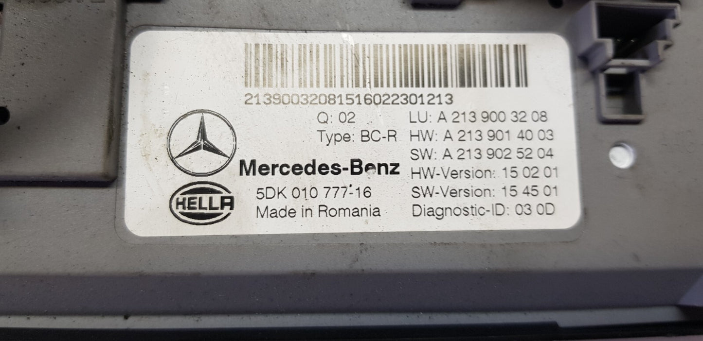 Mercedes W213 Steuergerät A 2139003208 A 2139014003