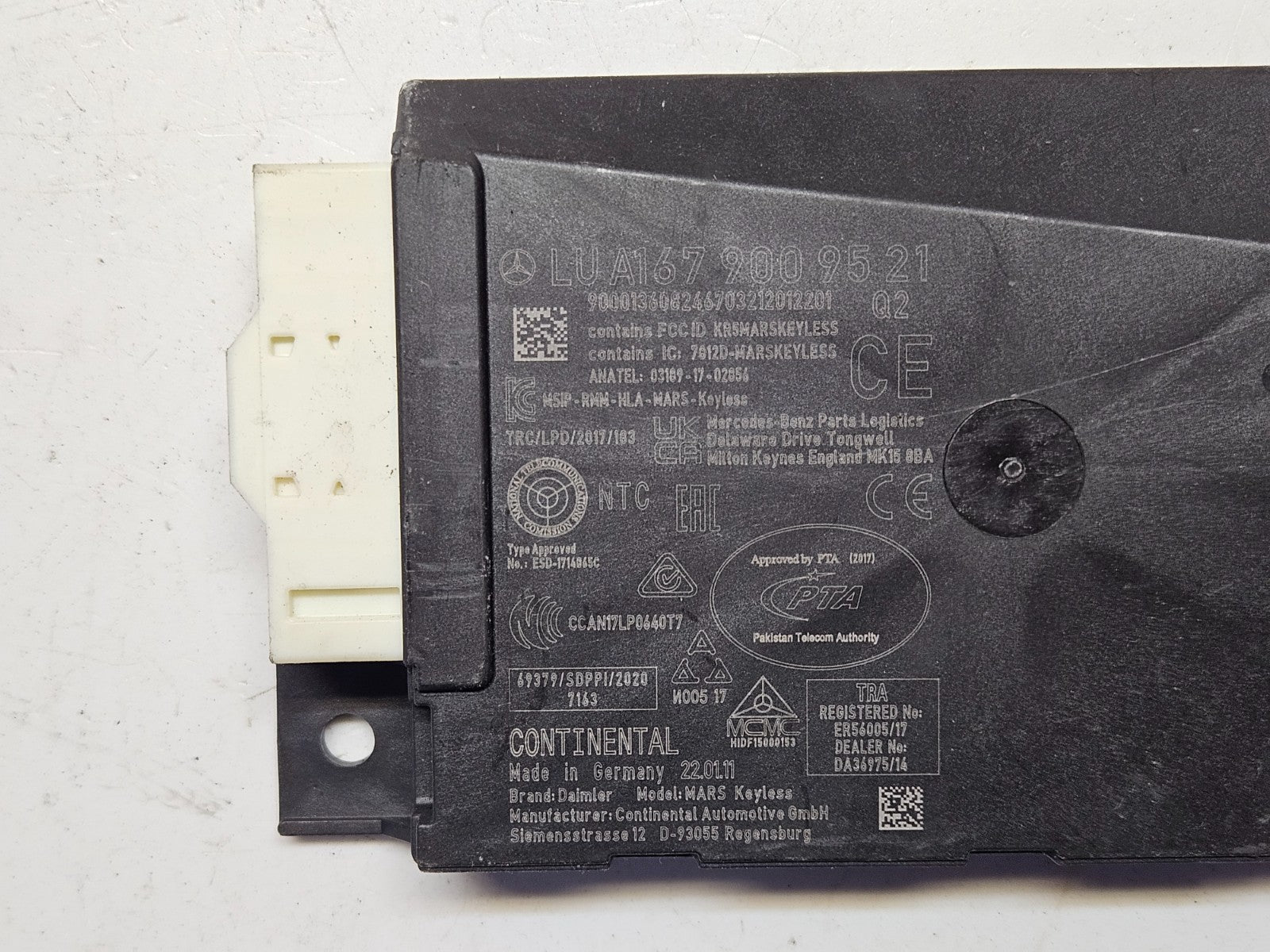 Mercedes Steuergerät Zündschloss Keyless A 1679009521 ♻️