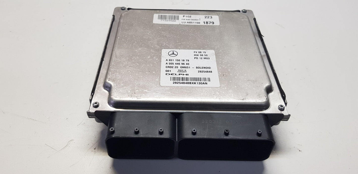 Mercedes Vito W639 Motorsteuergerät A 6511501879 A 0054469640 ZURÜCKGESETZT