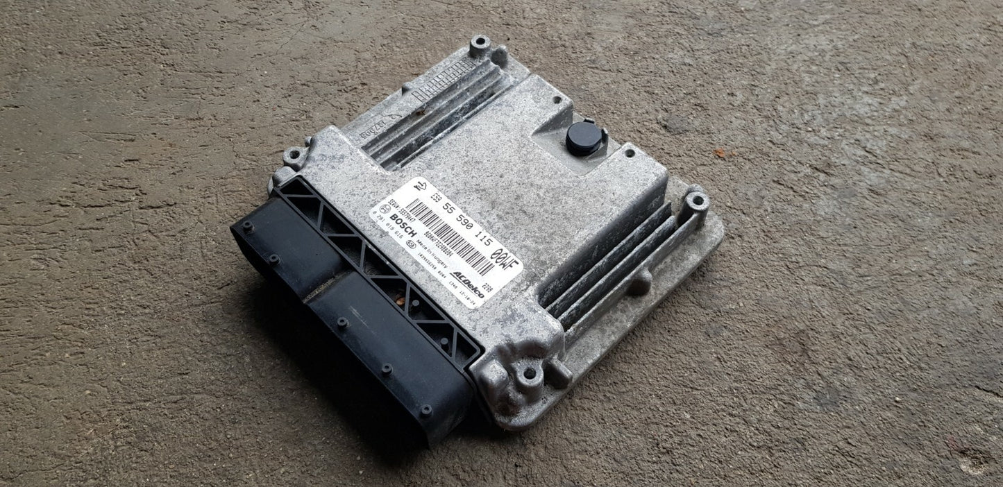 Opel Corsa Motorsteuergerät Steuergerät 0281019616 55590115 PLUG&PLAY