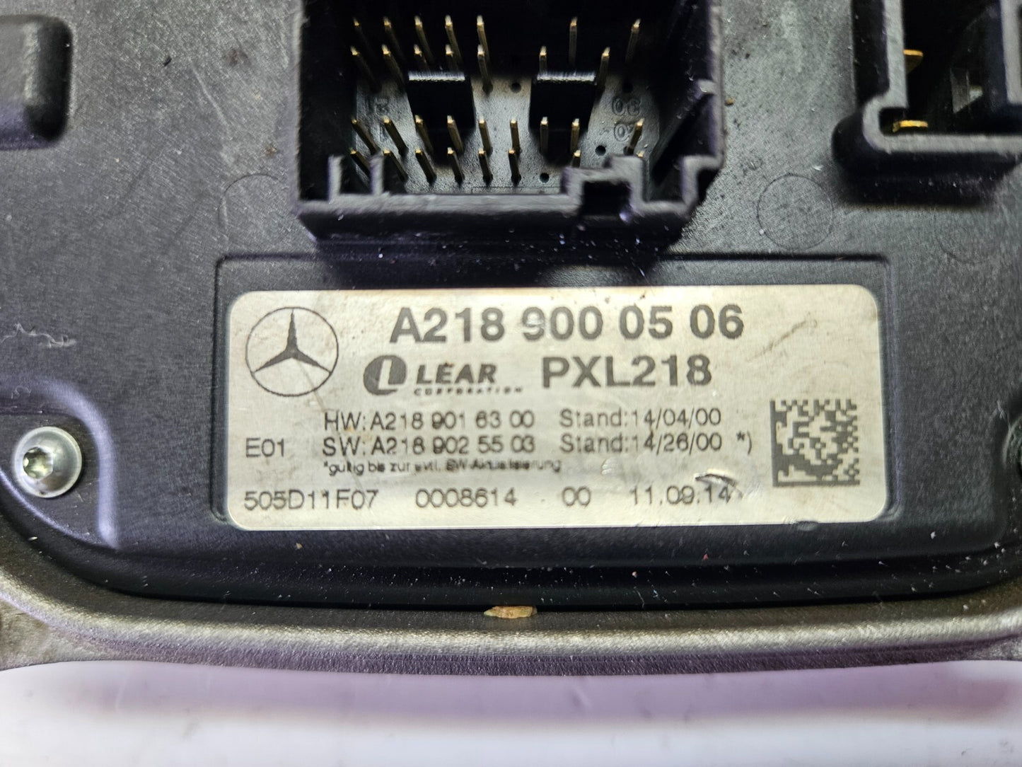 Mercedes CLS LED Scheinwerfer Steuergerät A 2189000506 PXL218 ♻️