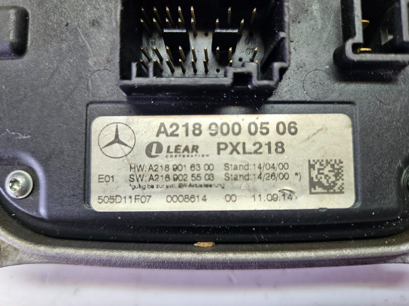 Mercedes CLS LED Scheinwerfer Steuergerät A 2189000506 PXL218 ♻️