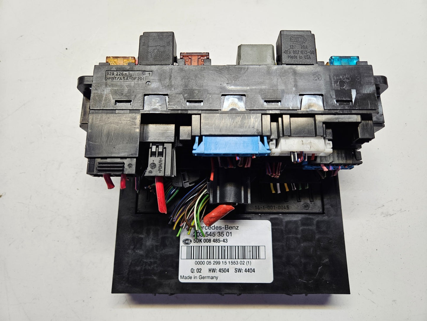 Mercedes W203 Sicherungskasten Steuergerät 2035453501 5DK008485-43 ♻️