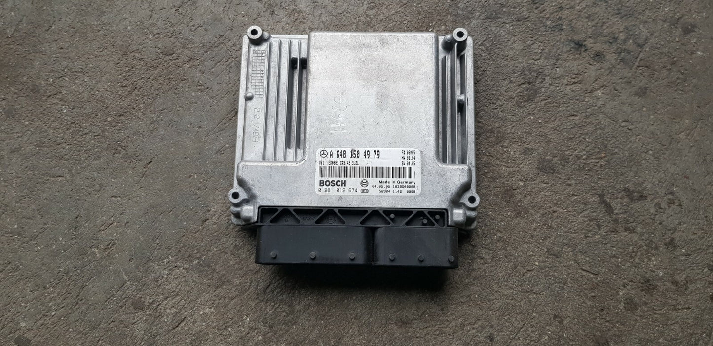 Mercedes Motorsteuergerät Steuergerät A 6481504979 0281012674