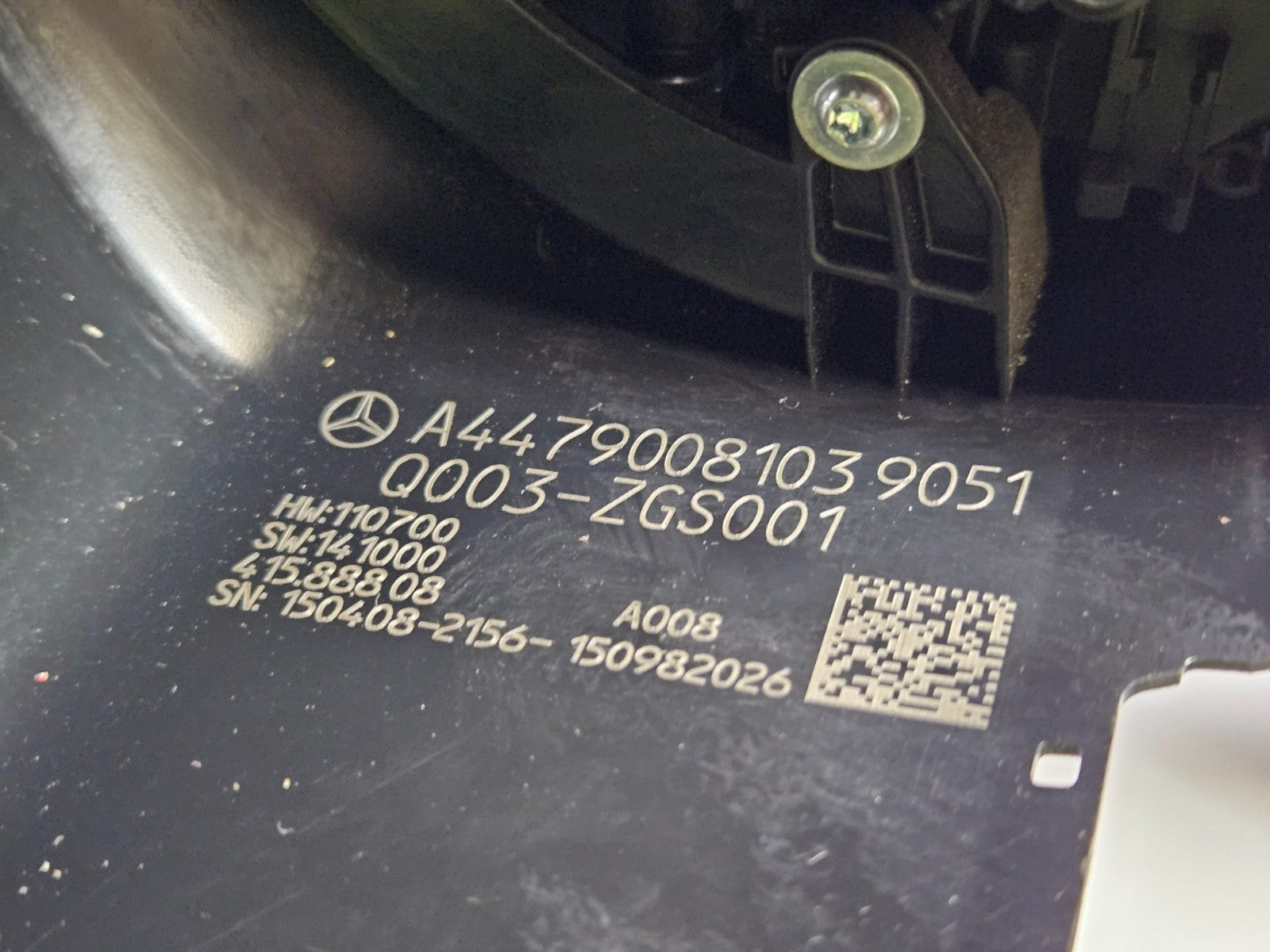 Mercedes W447 Kombischalter Schleifring A 4479008103 HW:110700 SW:141000 ♻️