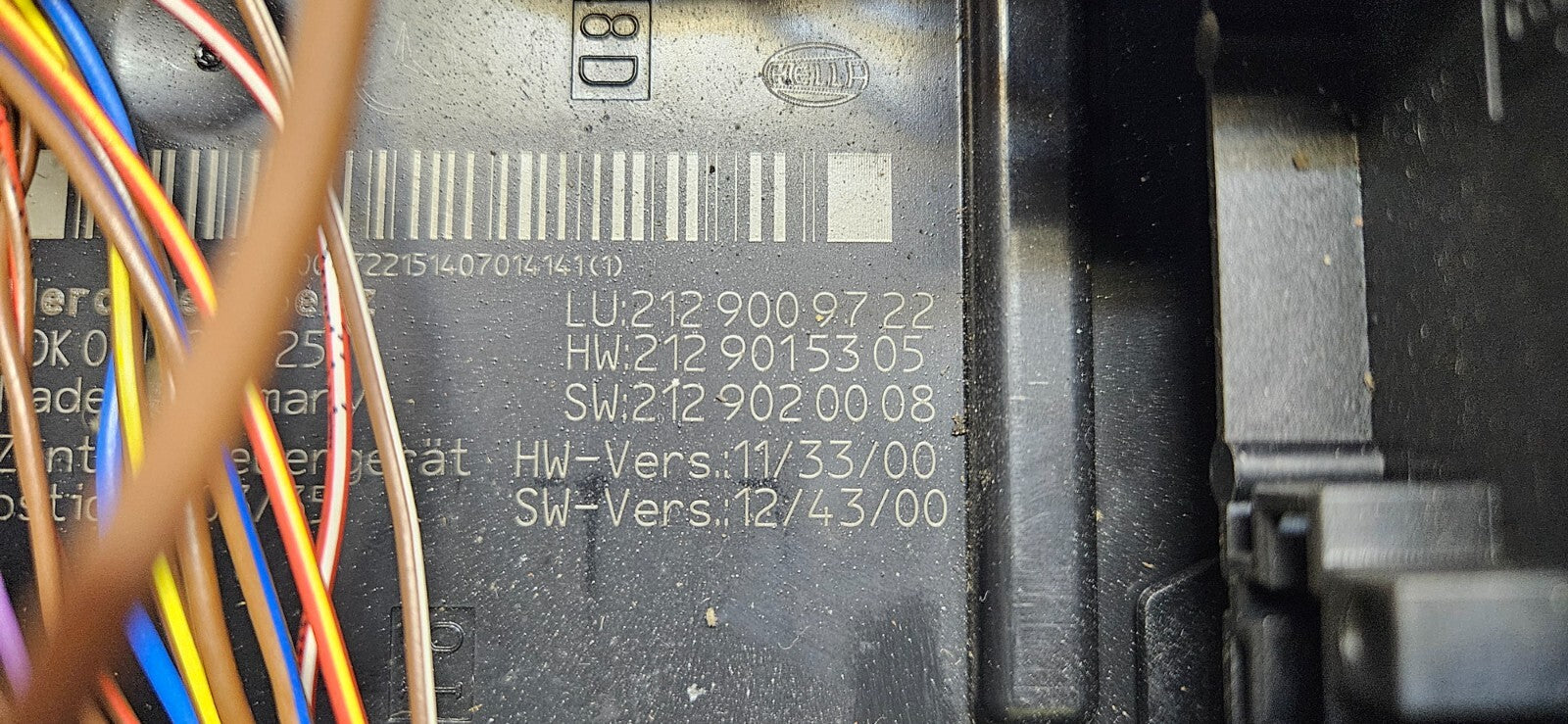 Mercedes C-Klasse SAM Steuergerät Sicherungskasten 2129009722 2129015305